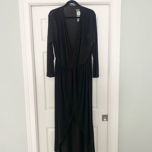 Black evening gown size 18